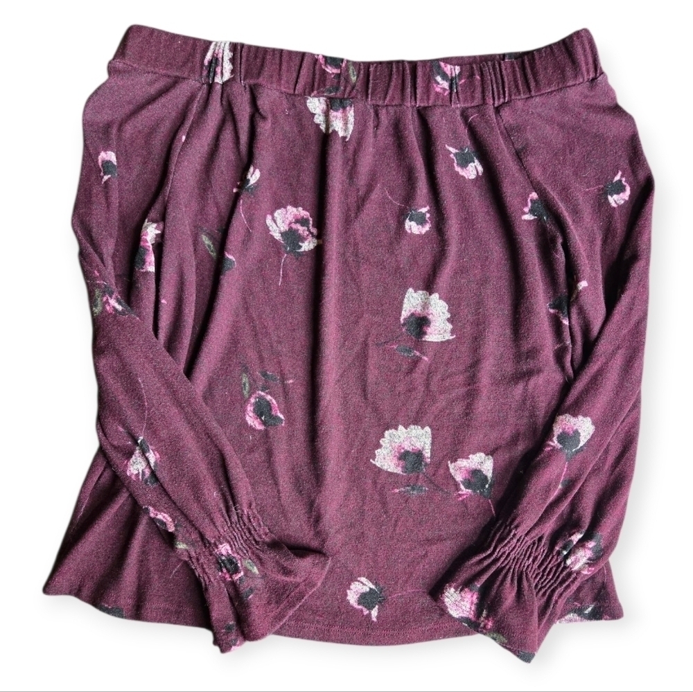 Maurices Floral Off Shoulder Top - Picture 6 of 6